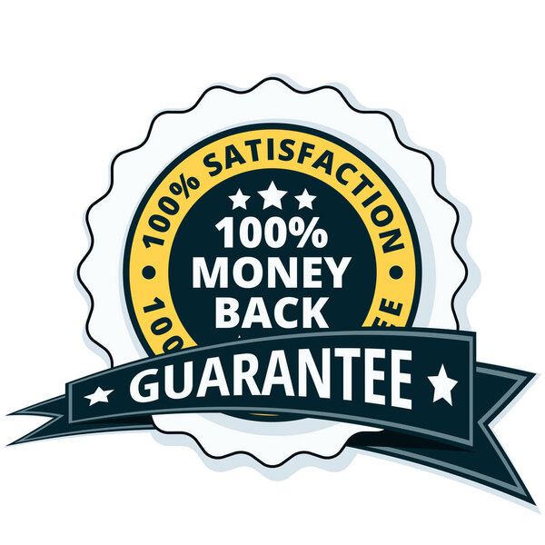 money back guarantee shield