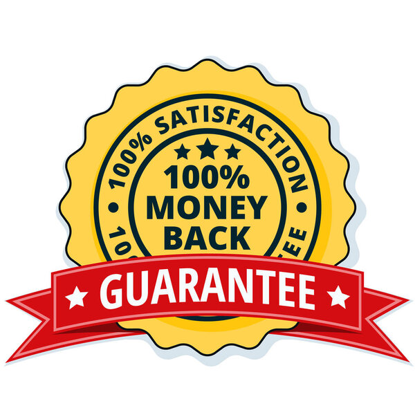 money back guarantee shield