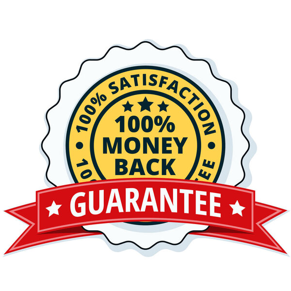 money back guarantee shield