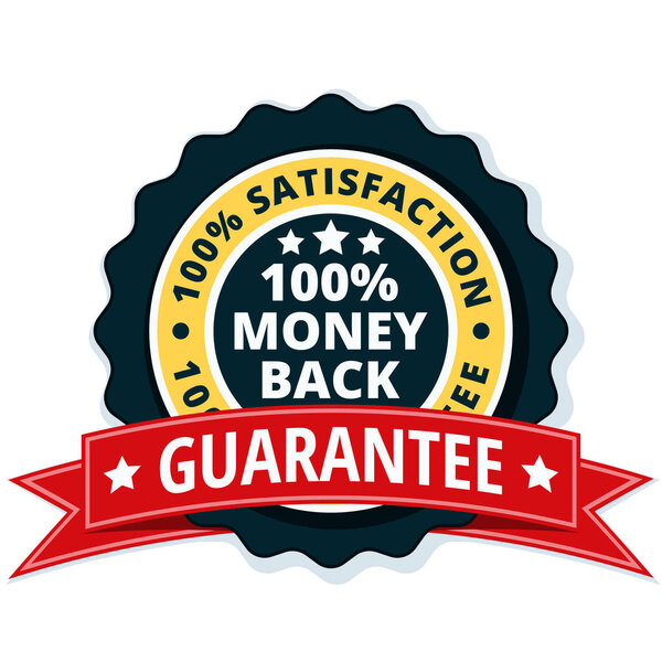 money back guarantee shield
