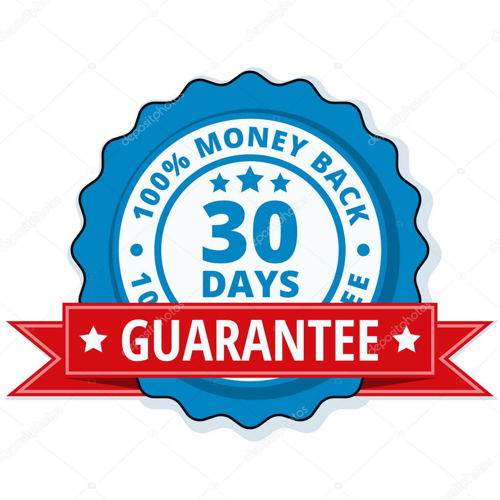 money back guarantee shield