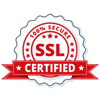 ssl sertifikalı düğmesini işaret