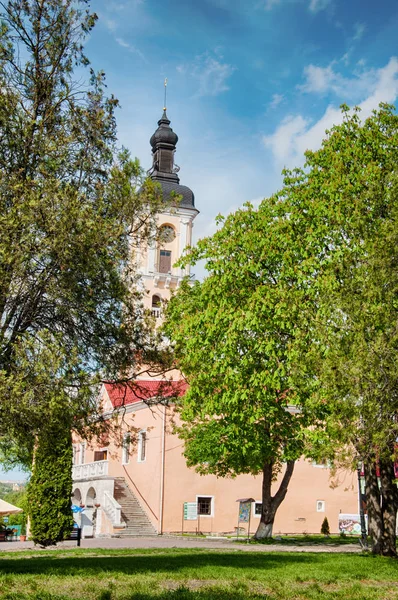 Kamyanets Podilskiy Kilisede Güneşli Zaman Ukrayna — Stok fotoğraf