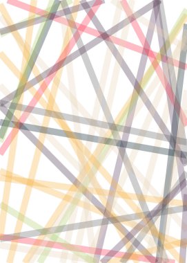 soyut sanat renk çizgileri beyaz arkaplan üzerinde rastgele dağıtım Hesapsal Üretim Sanatı