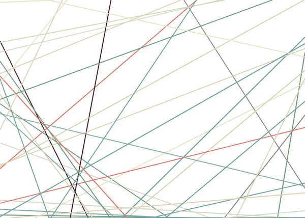 Arte Abstracto Líneas Coloridas Distribución Aleatoria Arte Generativo Computacional Sobre — Archivo Imágenes Vectoriales