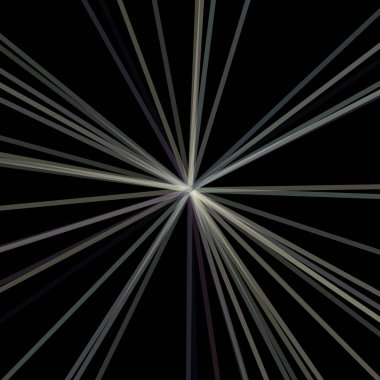 soyut sanat rengarenk çizgileri siyah arkaplan üzerinde rastgele dağıtım Hesaplamalı Üretim Sanatı