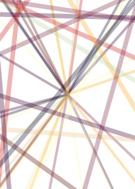 soyut sanat renk çizgileri beyaz arkaplan üzerinde rastgele dağıtım Hesapsal Üretim Sanatı