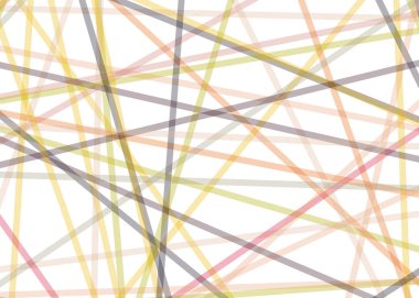 soyut sanat renk çizgileri beyaz arkaplan üzerinde rastgele dağıtım Hesapsal Üretim Sanatı