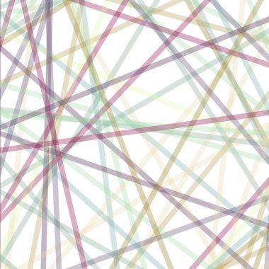 soyut sanat renk çizgileri beyaz arkaplan üzerinde rastgele dağıtım Hesapsal Üretim Sanatı