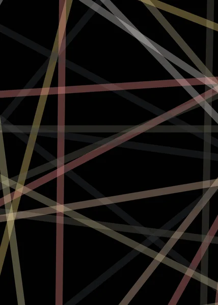 Abstrait Art Coloré Lignes Distribution Aléatoire Computational Generative Art Sur — Image vectorielle