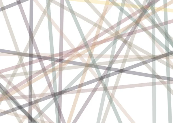 Abstrakt Konst Färgglada Linjer Slumpmässig Distribution Beräkning Generativ Konst Vit — Stock vektor