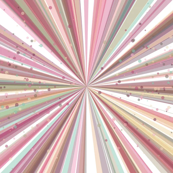 Abstrakcyjna Sztuka Kolorowe Linie Kropki Losowa Dystrybucja Computational Generative Art — Wektor stockowy