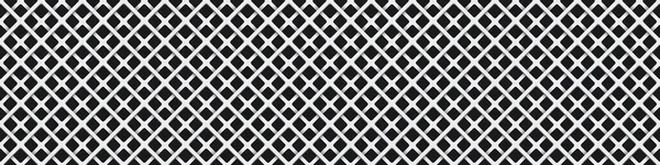 Abstract Zwart Wit Geruit Gedistribueerd Rekenpatroon — Stockvector