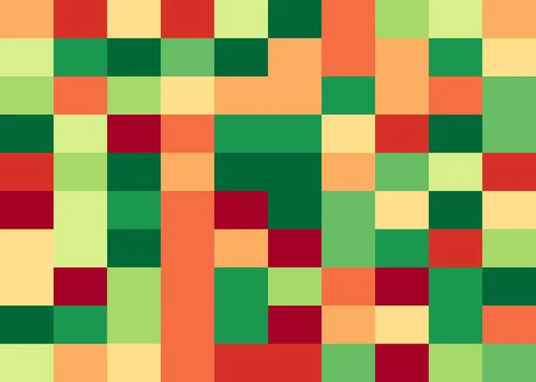Número Colorido Constante Visualización Datos Arte Ilustración Generativa Computacional — Archivo Imágenes Vectoriales