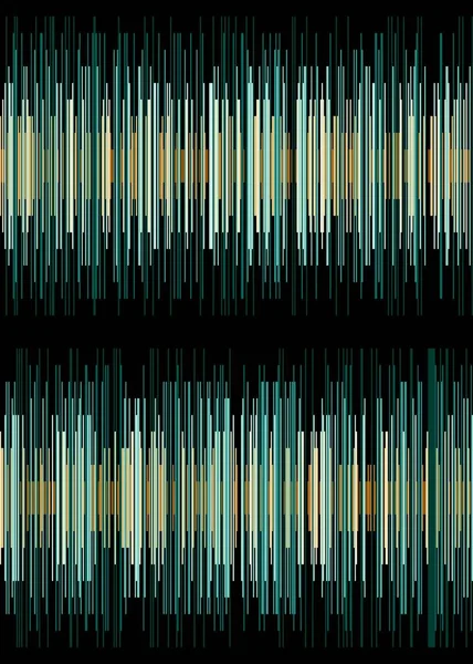 Colorful Number Visualisation Des Données Art Computational Illustration Générative — Image vectorielle