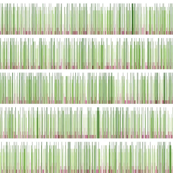 カラフルな数字Piデータ可視化アート計算世代のイラスト — ストックベクタ