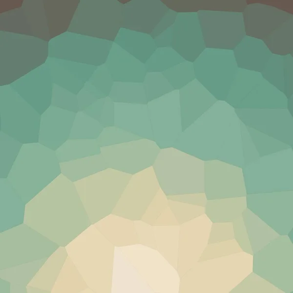 Abstrait Vert Trianglifier Art Génératif Fond Illustration — Image vectorielle