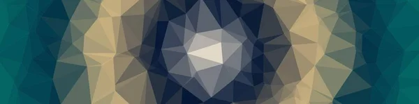 Abstracte Kleurrijke Trianglify Generatieve Kunst Achtergrond Illustratie — Stockvector