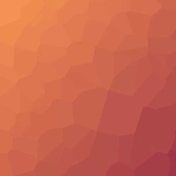 Abstrait Orange Trianglify Art Génératif Fond Illustration — Image vectorielle