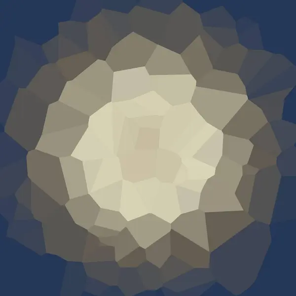 抽象的なカラフルな三角形生成アートの背景イラスト — ストックベクタ