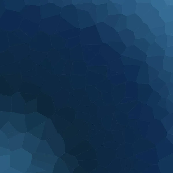 Abstrakte Blaue Trianglifizieren Generative Kunst Hintergrund Illustration — Stockvektor