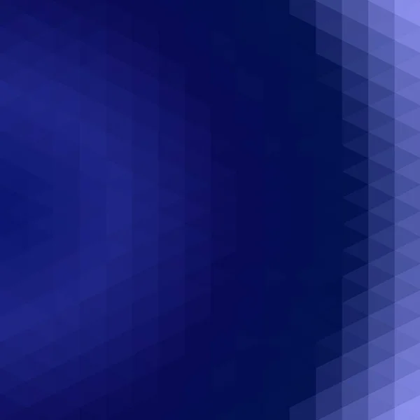 Abstrakt Blå Trianglify Generativ Konst Bakgrund Illustration — Stock vektor
