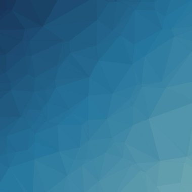 soyut mavi, üretken sanat arkaplan illüstrasyonunu üçgene al 