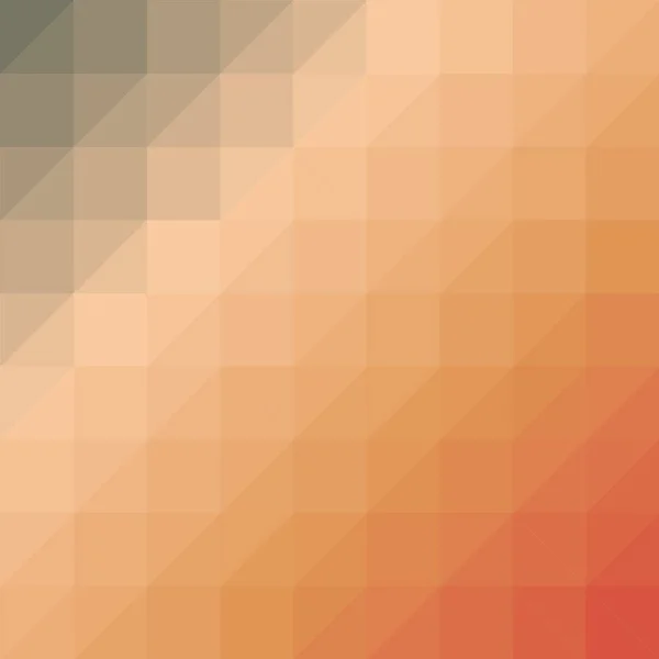 Abstraktní Oranžová Trojúhelník Generativní Umění Pozadí Ilustrace — Stockový vektor