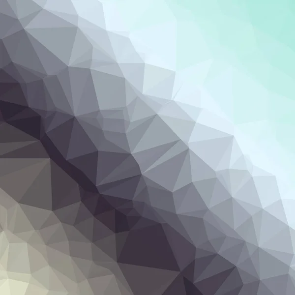 Abstracto Colorido Trianglify Arte Generativo Fondo Ilustración — Vector de stock