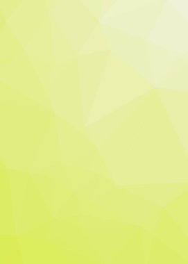 Soyut yeşil, üretken sanat arkaplan illüstrasyonunu üçgene al 