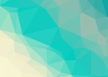 soyut mavi, üretken sanat arkaplan illüstrasyonunu üçgene al 