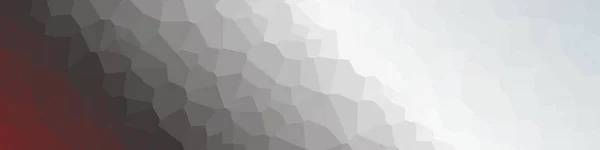 抽象的な灰色の三角形の生成アートの背景イラスト — ストックベクタ