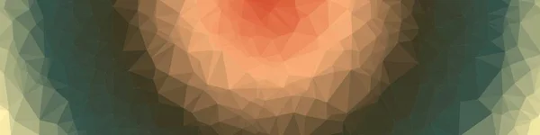 Abstrakt Färgglada Trianglify Generativ Konst Bakgrund Illustration — Stock vektor