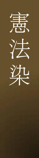 色彩艳丽的日本汉字名字 — 图库矢量图片