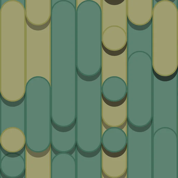 Πράσινο Αφηρημένες Γραμμές Βροχή Αναγεννητική Τέχνη Φόντο Απεικόνιση — Διανυσματικό Αρχείο