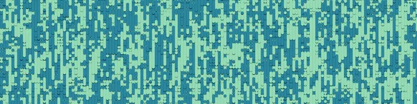 Líneas Abstractas Azules Lluvia Arte Generativo Fondo Ilustración — Vector de stock