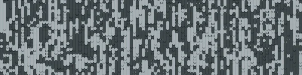Grau Abstrakte Linien Regen Generative Kunst Hintergrund Illustration — Stockvektor