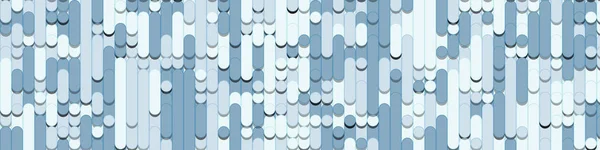 Blau Abstrakte Linien Regen Generative Kunst Hintergrund Illustration — Stockvektor