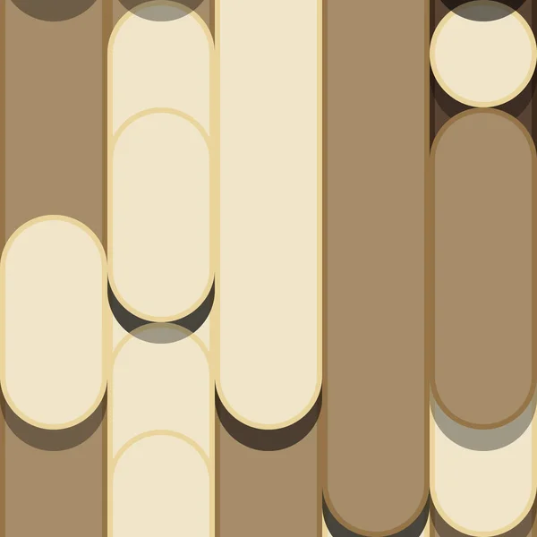 Lignes Abstraites Beige Pluie Art Génératif Fond Illustration — Image vectorielle