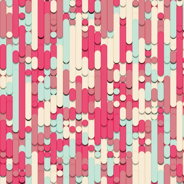 Πολύχρωμες Αφηρημένες Γραμμές Βροχή Παραγωγική Τέχνη Φόντο Εικονογράφηση — Διανυσματικό Αρχείο