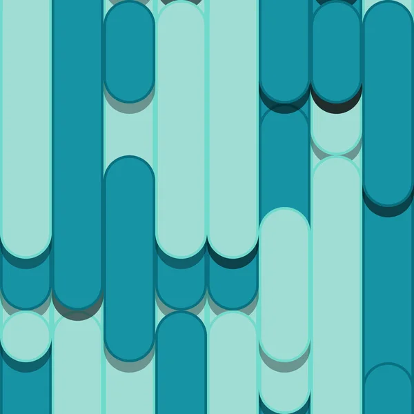 Blå Abstrakta Linjer Regn Generativ Konst Bakgrund Illustration — Stock vektor