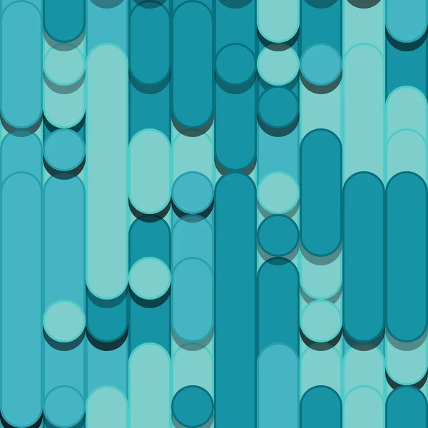 Blue Abstract Lines Rain Generative Art Background Illustration — Stock Vector
