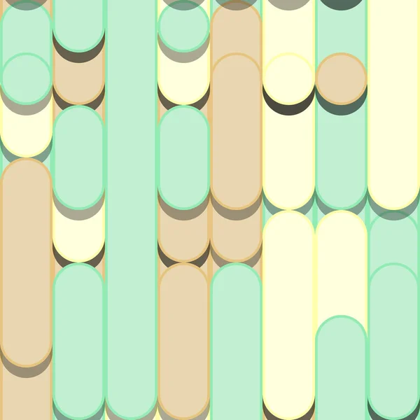 Färgglada Abstrakta Linjer Regn Generativ Konst Bakgrund Illustration — Stock vektor