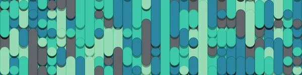 Bleu Lignes Abstraites Pluie Art Génératif Fond Illustration — Image vectorielle