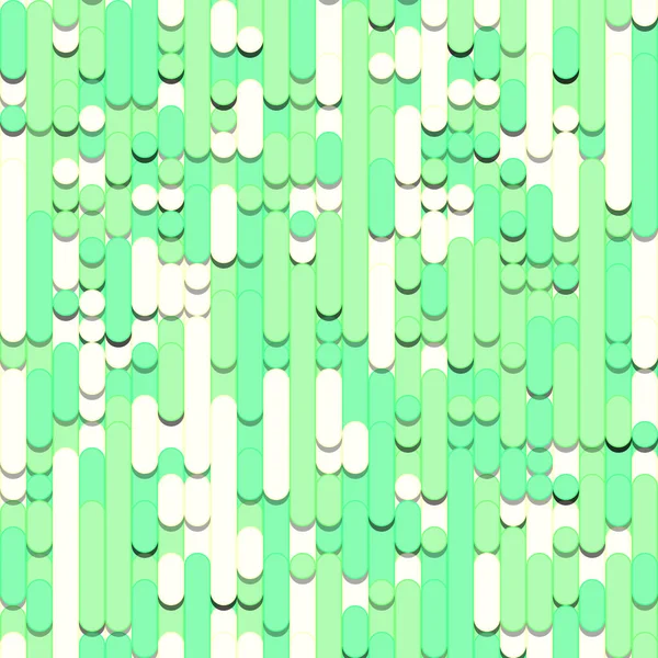 Зелені Абстрактні Лінії Дощу Генеративний Художній Фон Ілюстрація — стоковий вектор
