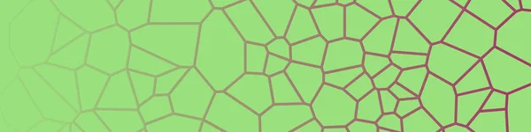 Grüne Abstrakte Trianglifizieren Generative Kunst Hintergrund Illustration — Stockvektor