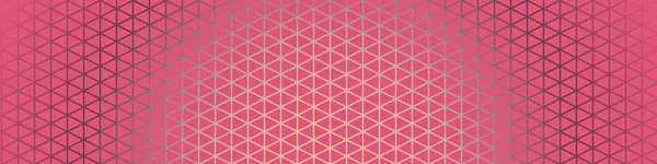 Rosa Abstracto Trianglify Arte Generativo Fondo Ilustración — Vector de stock