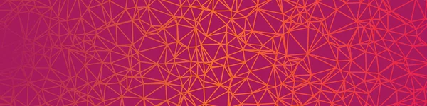 Розовый Абстрактный Трианглифицировать Генеративного Искусства Фон Иллюстрации — стоковый вектор