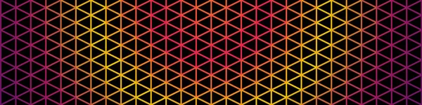 Coloré Abstrait Trianglifier Art Génératif Fond Illustration — Image vectorielle