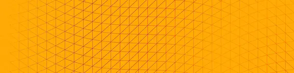 Naranja Abstracto Trianglify Arte Generativo Fondo Ilustración — Vector de stock
